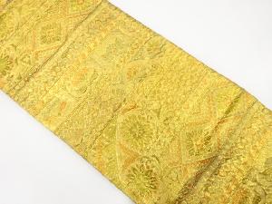 佐賀錦 花更紗に古典柄織り出し 袋帯